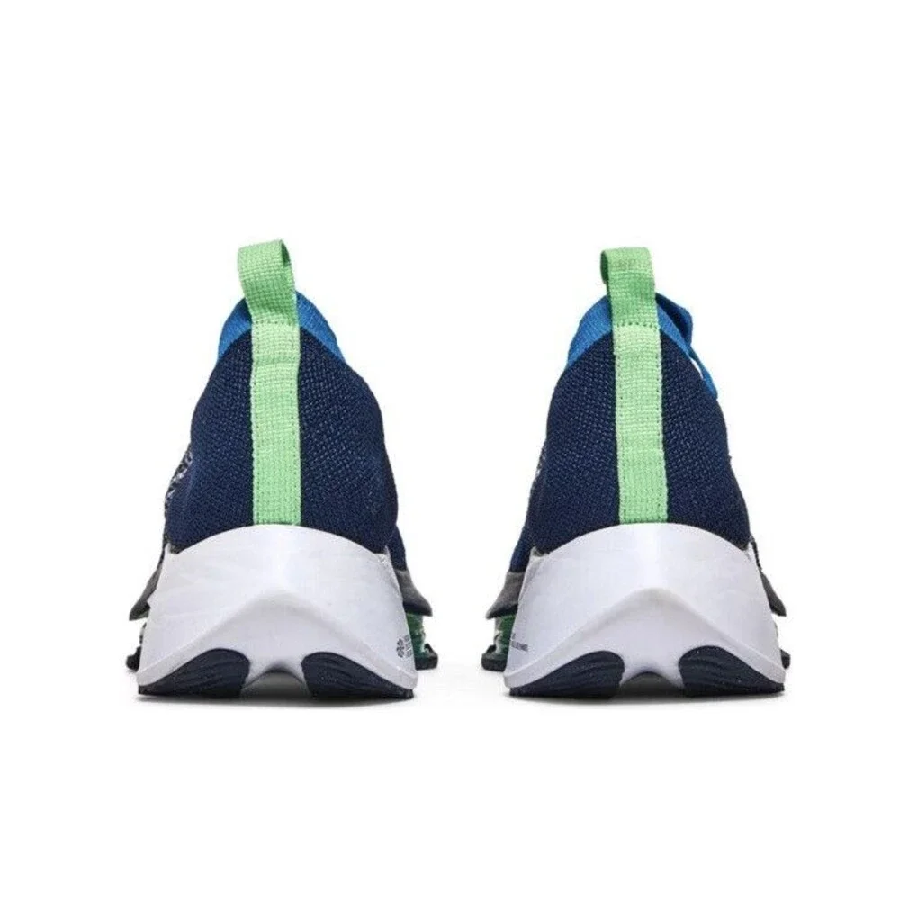 Nike Air Zoom Tempo Next% Flyknit Blue/Navy Running Shoes - Kids  Size 5